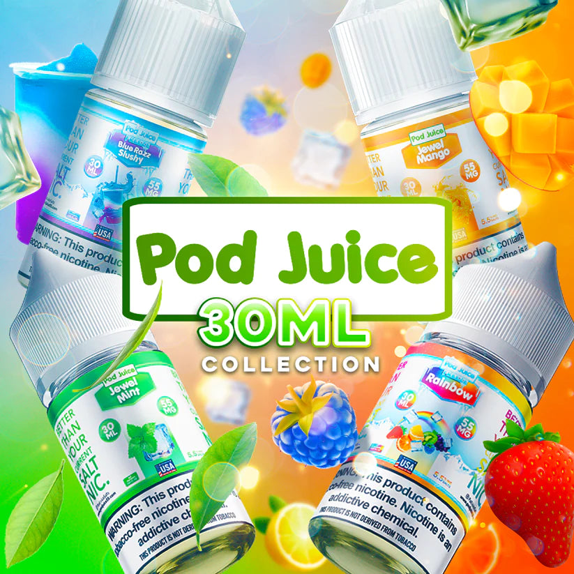 Pod Juice Nicotine Salt E-Liquid 30ML mk57 vape Pod Juice Nicotine Salt E-Liquid 30ML mk57 vape