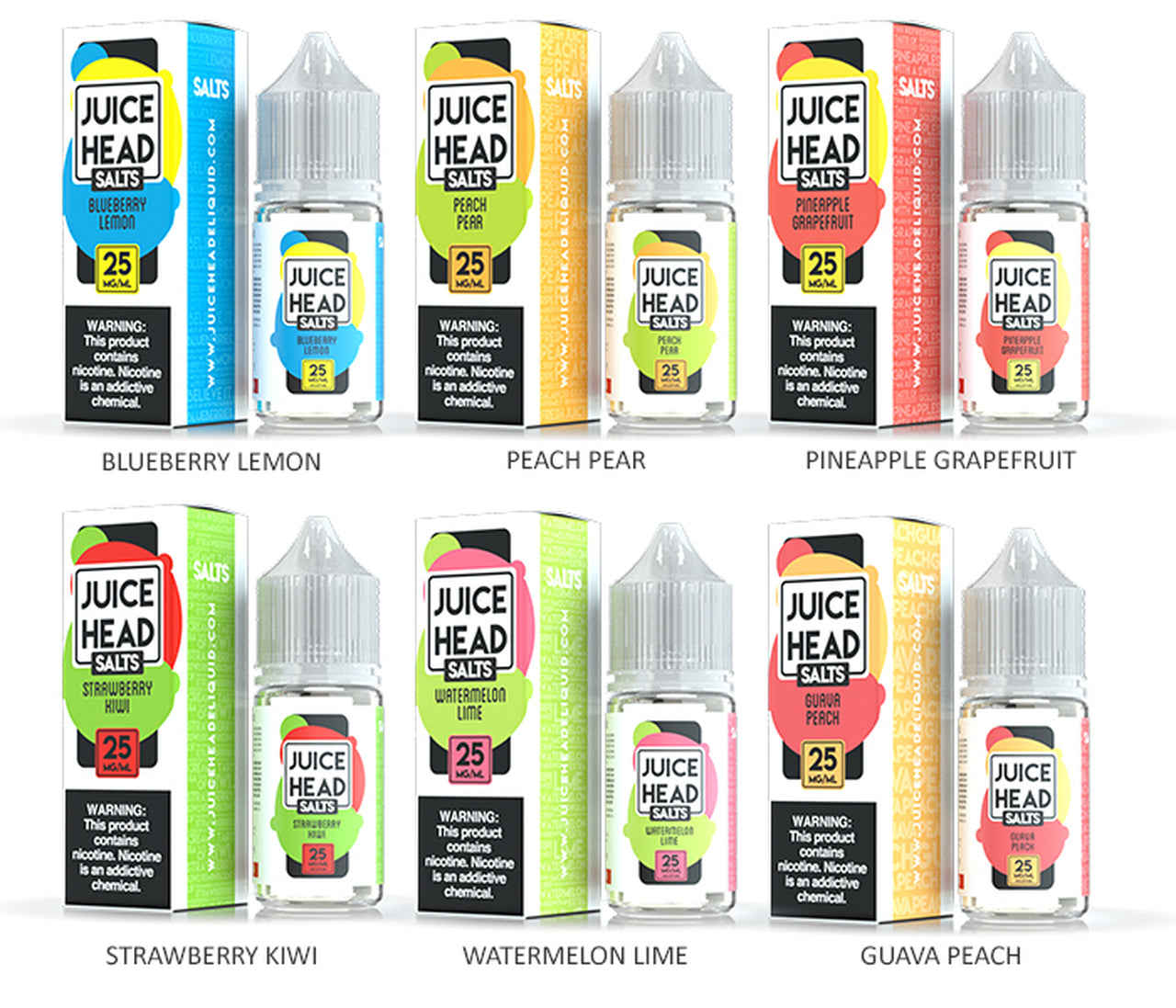 Juice Head Nicotine Salt E-Liquid 30ML mk57 vape Juice Head Nicotine Salt E-Liquid 30ML mk57 vape