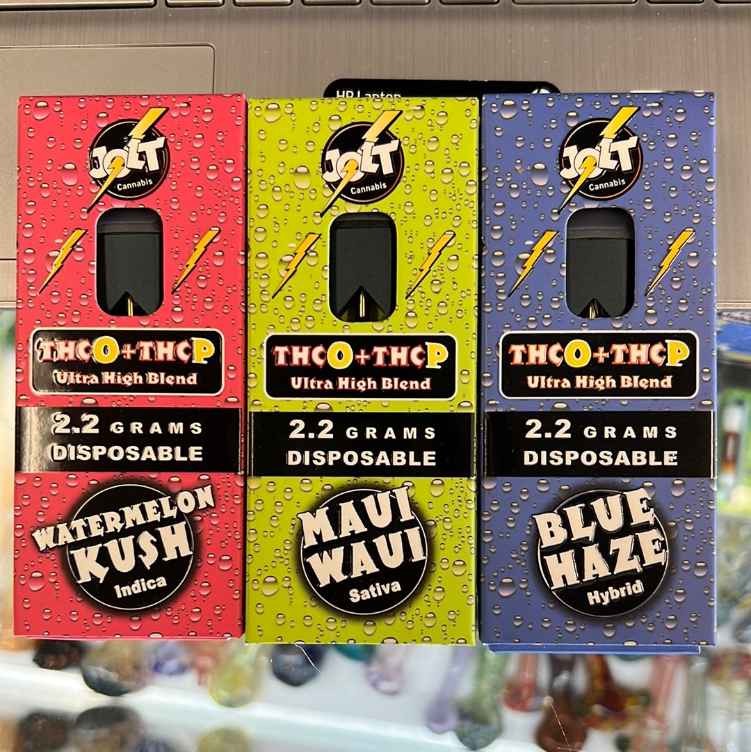 JOLT THC-O+THCP ULTRA HIGH BLEND 2.2G DISPOSABLE – mk57 vape