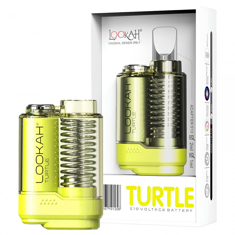 Lookah Turtle 400mAh Variable Voltage 510 Thread Battery – mk57 vape