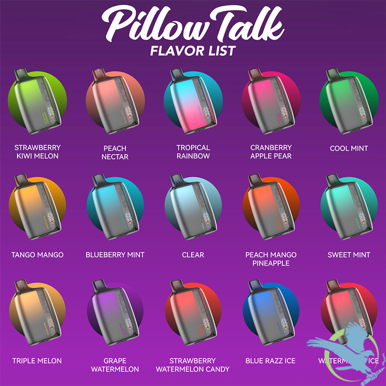 Pillow Talk 13ML 8500 Puffs 550mAh Prefilled Nicotine Salt Mesh Coil W ...