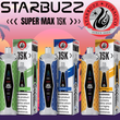 Starbuzz Tobacco Super Max 15K Puffs 20ML Disposable Device With Dual Mode & Screen