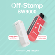 OFF-STAMP PWD BY LOST MARY 9000 PUFFS DISPOSABLE VAPE