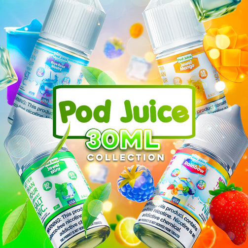 Pod Juice Nicotine Salt E-Liquid 30ML mk57 vape Pod Juice Nicotine Salt E-Liquid 30ML mk57 vape