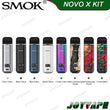 SMOK Novo X 800mAh Pod System Starter Kit With 2 x 2ML Refillable Pod