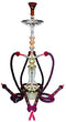 Khalil Mamoon - 34" Hookah - Zuhreiah Sabak 2 Hoses