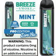 ZERO Breeze Smoke Pro ZERO  Edition 6ML 2000 Puffs 1000mAh Prefilled Disposable ZERO